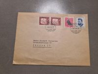 Briefmarken CH auf Umschlag