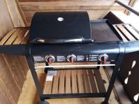 Ohmex Gas-Grill Barbecue + Plancha
