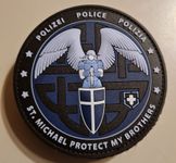 Abzeichen Polizei St-Michael PVC Klett