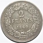 2 Franken 1860 Hel. Republik (Replica)