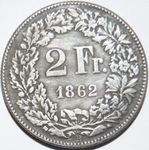 2 Franken 1862 (Replica)