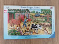 Rahmen - Puzzle Ravensburger 15-teilig, "Bauernhof"