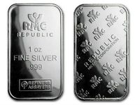 1 Unze Silber Barren RMC Silber .999