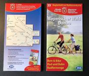 Velokarte ADFC Bayerischer Wald Donau (8.Auflage) BVA