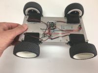 Plattform mobiler Roboter mit Servoantrieb