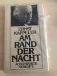 Ernst Kappeler: Am Rand der Nacht. Ausgewählte Gedichte.