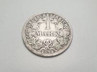 🇩🇪 1 Mark 1874. Silver 5.5g .900