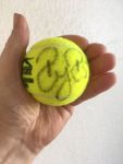 Roger Federer Autogramm Tennisball Wimbledon