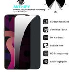 iPhone 13 Pro Max Anti Spy  Panzerglas / Tempered glass