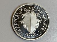 Schweizer Medaille Silber 999 17g Luzern