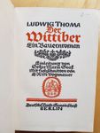 Ludwig Thoma - Der Wittiber - ein Bauernroman von 1911