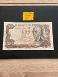 Spanien Banknote 100 Pesetas 1970