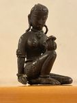 Bronze Figur Afrikanische Frau