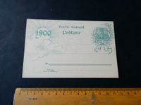 Deutsche Reichspost 1900, Jubiläumspostkarte, ungelaufen
