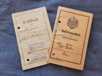 Soldbuch und Anstellungsschein Deutsches Reich