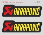 Akrapovic Sticker Aufkleber 11x4.5cm HTS
