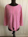 Shirt langarm pink/weiss gestreift