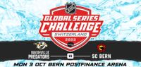 SCB-Nashville 2 Tickets (NHL Global Series Challenge 2022)