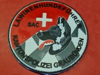 Polizei Graubunden Lawinen Hundfuhrer PVC KLETT