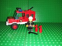 La jeep de pompier Lego