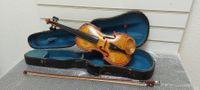 4/4 Geige-violine inkl.koffer und bogen über 50 jahre alt