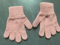Finger-Handschuhe Bauwollstrick rosa H&M ca. 2-4 Jahre