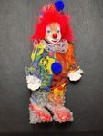 Clown Deko Figur Puppe 12Stk.