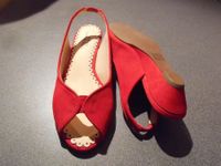 Sandalen Grösse 38, rot, Shoe Biz, Copen