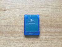 PS2 Memory Card Blau Original