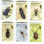 Briefmarken "Insekten". Falklandinseln