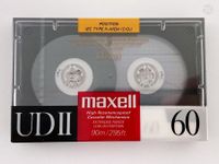 MAXELL UD II 60 Kassette Tape Leerkassette Tonband Type II