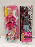 2x Barbiepuppen