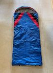 Camping Kinderschlafsack blau/rot/schwarz