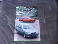 Opel Cravan Kadett/Rekord 1984/02 Prospekt französisch