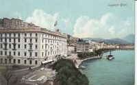 3 Verschiedene Ansichtskarten von Lugano  1908/1908/1907