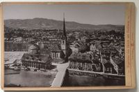 Stadt Zürich, Photographie/Druck wohl um 1895