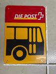 Schild die Post / Postauto