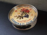 ältere Blechdose GERBER&Co. Thun