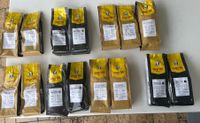 15 Pack (je 250 g) Kaffeebohnen * gemischt / Firma Trottet