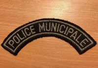 BADGE POLICE MUNICIPALE FRANCE
