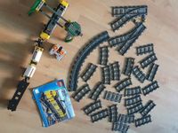 Lego CIty Eisenbahn mit Güterzug + Weichen