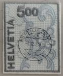 2000 Welterste Stickereimarke Vollstempl