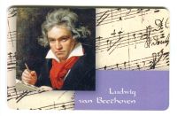 Telefonkarte "Ludwig van Beethoven".