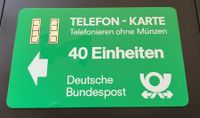 Telefon-Karte Deutsche Bundespost 40 Einheiten Nr. 0855575