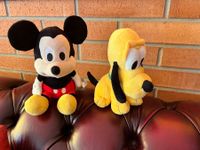 Stofftier Pluto Mickey Maus Plüschtier Kuscheltier Film Hund Stofffigur Sammeln 