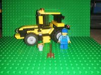 Le tracteur du paysan Lego