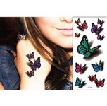 Tattoos für Damen Kinder Schmetterling