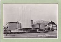 Luzern Kunsthaus mit Wagenbachbrunnen 1937