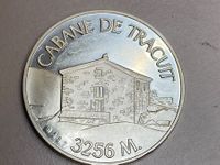 Schweizer Medaille Silber900 15g Cabane de Tracuit Club Alpi