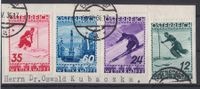 Österreich 1936: FIS-Serie auf Briefstück